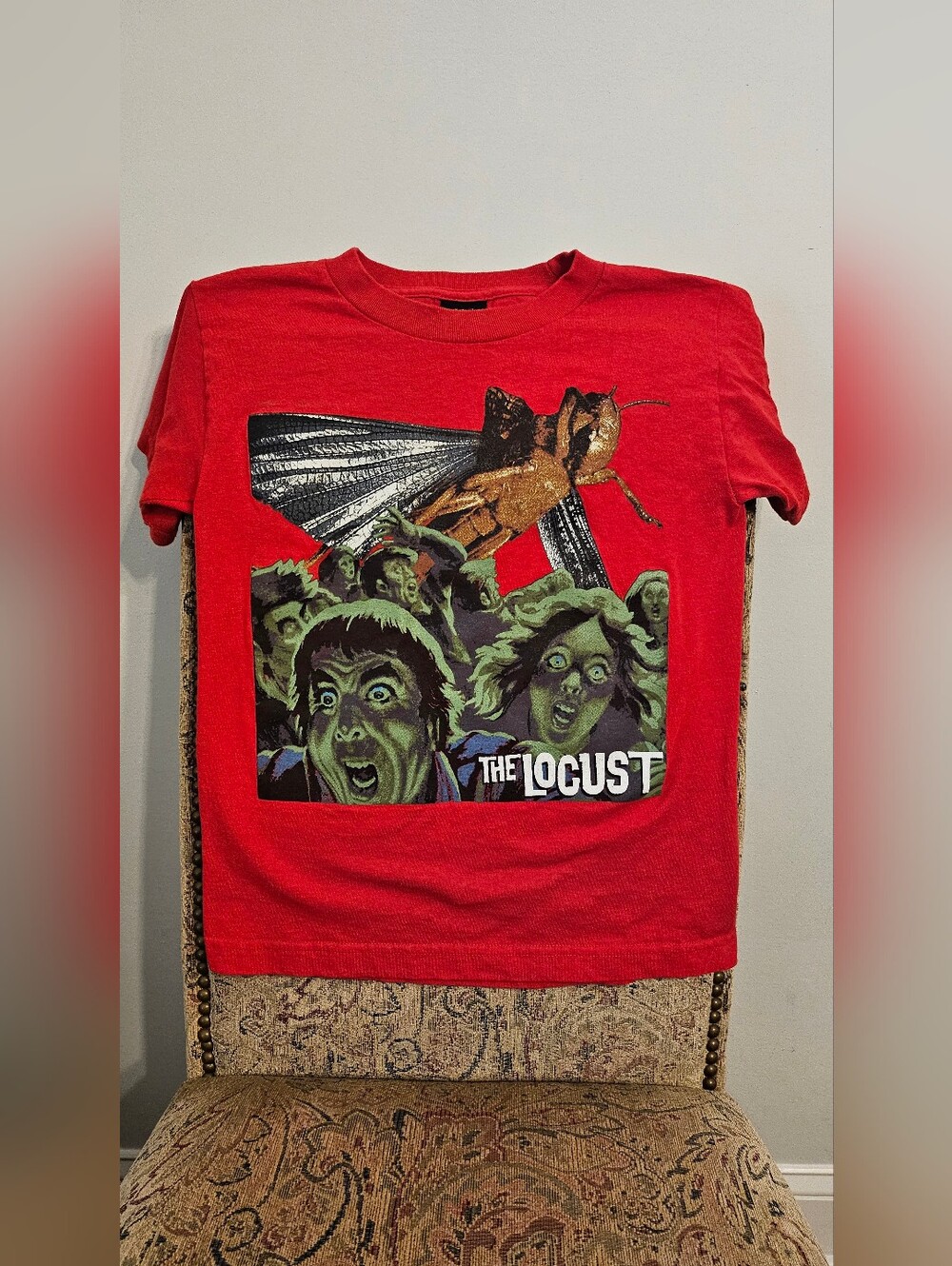 Rare Vintage The Locust Tee Circa 2002 By Impact Merchandising Hardcore Mathcore